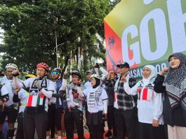 Gubernur Khofifah Melepas Ride for Palestine 2025 : Bawa Pesan Kemanusiaan, Dari Surabaya ke Kemenlu