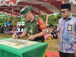 Tutup TMMD Mlale Jenar, Dandim Sragen sampaikan TMMD selesai tepat waktu