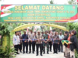 TMMD Sengkuyung Tahap IV Kodim 0724/Boyolali Resmi Ditutup, Wujud Nyata Sinergi Membangun Negeri