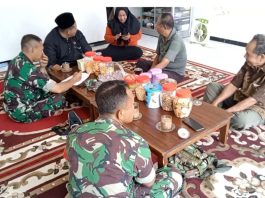 Babinsa Kalijambe Perbarui Data Teritorial, Antisipasi Dinamika Wilayah Sejak Dini Koordinasi dengan