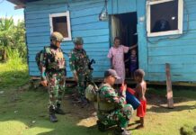 Satgas Yonif 645/GTY Perkuat Kedekatan dengan Warga Kobakma, Hadirkan Layanan Kesehatan hingga Dialog Langsung