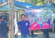 Tuntut Mediasi PHK 1.286 Buruh PT SGS, Puluhan Pekerja Dirikan Tenda di Depan Disnaker Jombang