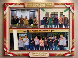 Perkuat Sinergisitas, Ormas Jawara Bersatu Kunjungi Forkopimka Kecamatan Prambon