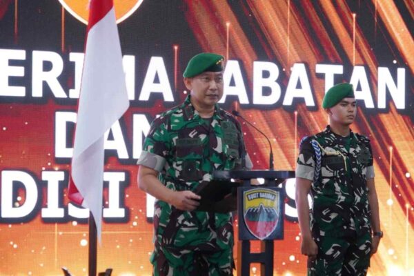 Pangdam I/Bukit Barisan Rotasi Asops Kasdam dan Danyonarmed 2/KS, Tekankan Penguatan Kinerja Organisasi